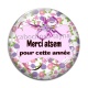 Cabochon Verre - Merci atsem pour cette année