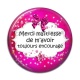 Cabochon Résine - merci maîtresse de m'avoir toujours encouragé