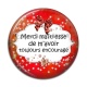 Cabochon Résine - merci maîtresse de m'avoir toujours encouragé