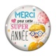 Cabochon Verre - merci pour cette super année