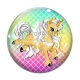 Cabochon Verre - licorne