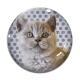 Cabochon Verre - chat