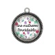 Pendentif Cabochon Argent - une maîtresse formidable
