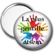 Miroir de poche - la plus gentille des atsem
