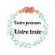 votre prénom ou texte
