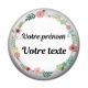 Cabochon Résine -  votre prénom ou texte