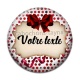Cabochon Résine - votre texte ou prénom