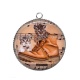 Pendentif Cabochon Argent - chaton