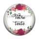 Cabochon Résine - votre texte ou prénom