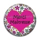 Cabochon Résine - Merci maîtresse