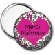 Miroir de poche - Merci maîtresse