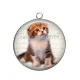 Pendentif Cabochon Argent - chaton
