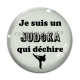 Cabochon Verre - Je suis un judoka qui déchire