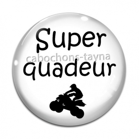 Cabochon Verre -  super quadeur