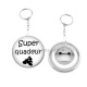Porte clés décapsuleur -  super quadeur