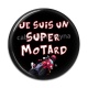 Cabochon Résine - je suis un super motard