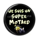 Cabochon Résine - je suis un super motard