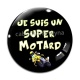 Cabochon Verre - je suis un super motard