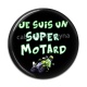 Cabochon Résine - je suis un super motard