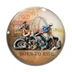 Cabochon Verre - moto