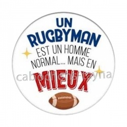 rugbyman est un homme normal mais en mieux