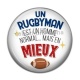 Cabochon Résine - rugbyman est un homme normal mais en mieux