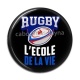 Cabochon Résine - rugby l'école de la vie