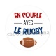 en couple avec rugby
