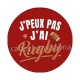 j'peux pas j'ai rugby
