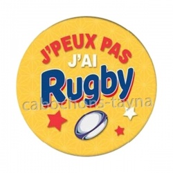 j'peux pas j'ai rugby