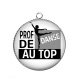 Pendentif Cabochon Argent - prof de danse au top