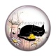 Cabochon Résine - chat