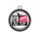 Pendentif Cabochon Argent - prof de danse au top