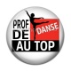 Cabochon Résine - prof de danse au top