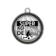 Pendentif Cabochon Argent - super prof de sport