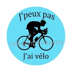 j'peux pas j'ai vélo