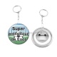 Porte clés décapsuleur - super entraineur de foot