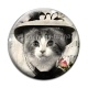 Cabochon Verre - chaton