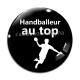 Cabochon Verre - handballeur au top