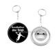 Porte clés décapsuleur - handballeur au top