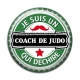 Cabochon Résine - je suis un coach de judo