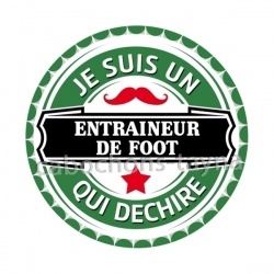 je suis entraineur de foot qui déchire