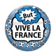 Cabochon Verre - but vive la France