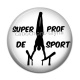 Cabochon Résine - super prof de sport