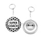Porte clés décapsuleur - super coach