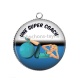 Pendentif Cabochon Argent - une super coach