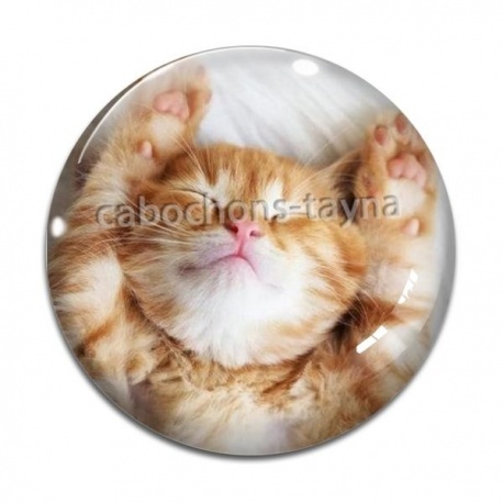 Cabochon Verre - chaton