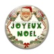 Cabochon Verre - joyeux noël