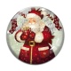 Cabochon Verre - père noël