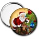 Miroir de poche - père noël